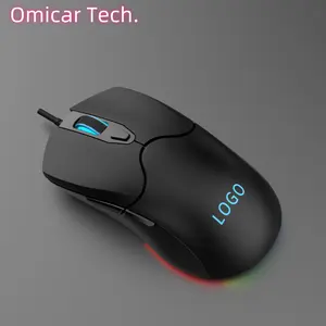 Hızlı kargo kablolu oyun fareler ergonomik ofis 7200 DPI USB RGB arkadan aydınlatmalı MMO bilgisayar makro programlanabilir oyun fare oyuncular için