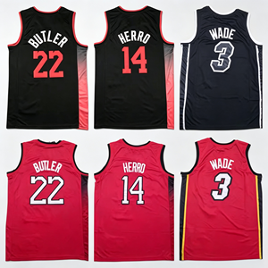 Mejor Calidad, Cosido, Personalizable # 14 HERRO # 22 BUTLER # Camiseta de Baloncesto 13 ADEBAYO - Product Image 1
