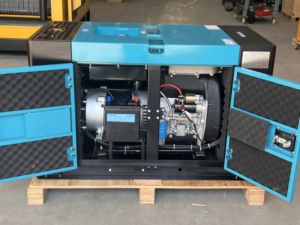 เครื่องกำเนิดไฟฟ้าดีเซลแบบพกพาขนาด 12KW 15KVA 120V 240V แบบเงียบพิเศษ พร้อมรีโมทสตาร์ท สำหรับสำรองไฟบ้าน - Product Image 6