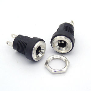 DC güç kaynağı jak soketi 3.5x1.35mm fiş adaptörü 2 Terminal türleri kadın paneli dağı DC-022B - Product Image 5