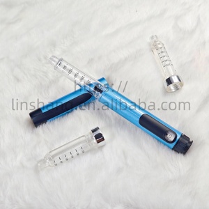 V1 80IU Metal Reusable Injection <b>Pen</b> With 3ml Glass Vial - Product Image 2