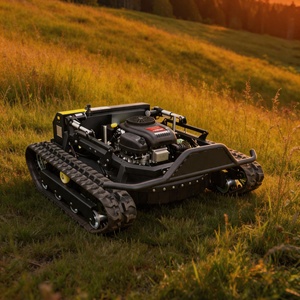 Tondeuse à gazon robotisée tout-terrain haute performance 900 mm, moteur Loncin, réglage de la hauteur de coupe 0-260 mm, 70. Télécommande industrielle sélectionnable pour démarrage en pente - Product Image 1