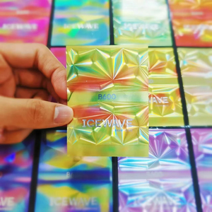 2025 Op maat gemaakte holografische stickerlabels voor voedselverpakkingen van glazen flessen, diverse patronen voor een breed scala aan toepassingen - Product Image 4