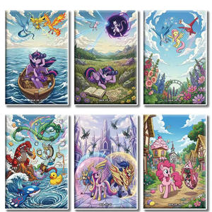 Nouvelles cartes à collectionner YQ Eif Baby Anime, boîtes mystères Pokémon et My Little Pony, série Art Board Booster Box, jeux de société - Product Image 4