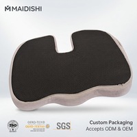 Coussin de siège orthopédique OEKO-TEX Trtl Zero Gravity pour voiture et bureau, en mousse à mémoire de forme à rebond lent, pour chaise roulante