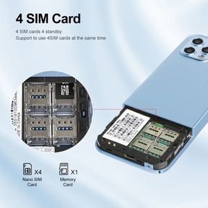 Teléfono con Funciones MKTEL 14 PRO MAX, Cuatro Tarjetas SIM en Espera, Pantalla de 2.4 Pulgadas, Batería de 1100 mAh, MP3, MP4, Radio FM, Teléfono para Personas Mayores - Product Image 3