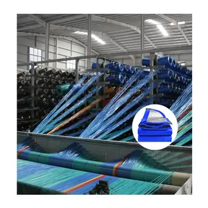 Lona de lona de toldo y cubierta Heavy Duty Wat Factory Directamente 5X6M Reciclado Impermeable Pe Tarpaulin