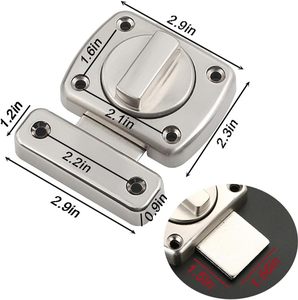 <span class=keywords><strong>Serrure</strong></span> à pêne dormant <span class=keywords><strong>en</strong></span> alliage de zinc antivol QIYANG, quincaillerie moderne <span class=keywords><strong>pour</strong></span> la maison, montage <span class=keywords><strong>en</strong></span> surface, pêne dormant <span class=keywords><strong>pour</strong></span> porte et fenêtre, rotation gauche et droite - Product Image 4