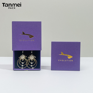 Caja de Cartón Personalizada para Joyería, para Anillos, Aretes, Collares y Pulseras, Empaque de Papel - Product Image 4