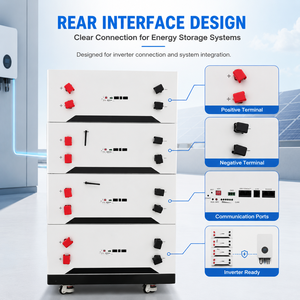 แบตเตอรี่เก็บ20kW พลังงานแสงอาทิตย์48โวลต์ LiFePO4แบตเตอรี่ลิเธียม15kW 314Ah 280 51.2โวลต์ - Product Image 3