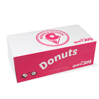 Boîtes d'Emballage Personnalisées avec Logo, Écologiques et Aptes au Contact Alimentaire pour Gâteaux, Biscuits, Pains, Pâtisseries, Donuts et Macarons