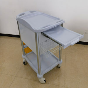 병원 카트 ABS 비상 트롤리 ABS 플라스틱 의학 트롤리 의료 카트 응급 치료 트롤리 카트 - Product Image 2