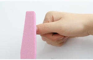 Fabrika sıcak satış tek kullanımlık tırnak tamponu kalın siyah EVA tırnak törpüsü tırnak bakımı için sünger ile - Product Image 6