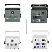 Projecteur laser cube AOPU 10W 12W 15W, couleur pleine, contrôlé par application, lumières laser de Noël, projecteur de scanner pour fête