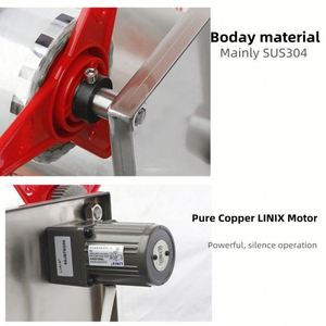 Semi-Automatic Manual Desktop Tray Sealer Packaging Machine for Fast Food Trays for Honey and Oil Pouches - Product Image 5