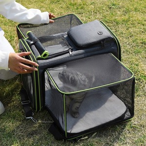 Foldable Expandable <b>Cat</b> Carrier - Portable Handbag for Small Dogs & <b>Cats</b> - Product Image 6