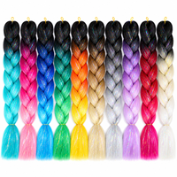 Extensions de cheveux synthétiques Jumbo de 24 pouces avec paillettes, pré-étirées, pour tresses scintillantes pour femmes, idéales pour les fêtes et festivals