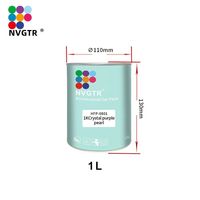 Revêtement liquide acrylique améthyste cristalline, revêtement automobile changeant de couleur, utilisé pour la pulvérisation et l'harmonisation des couleurs de la peinture flash