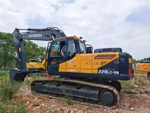 Pelles hydrauliques sur chenilles d'occasion Hyundai 220LC-9s en gros 99% nouvelles Pelle d'occasion 22 tonnes Hyundai d'occasion - Product Image 3