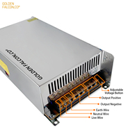 110V/220V AC à DC 12V 40a alimentation à découpage 480W transformateur de puissance pour bande lumineuse Led caméra de vidéosurveillance
