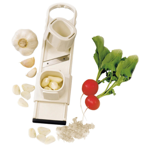Wholesale Wholesale High Quality Stainless Steel Blade Garlic Slicer PP Kitchen Cutter Tool Home Use Metal Peelers <b>Press</b> <b>Fruit</b> - Product Image 3