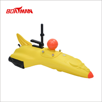 Bateau de pêche en mer Boatman N8, bateau portable à ligne droite, voyage/verrouillage de trajectoire, bateau d'alimentation étanche pour pêcheurs