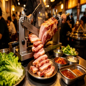 Máquina Rebanadora de Carne Eléctrica de 1.5mm para Cortar en Rodajas Finas, Ideal para Cecina, Jamón, Queso y Carne Asada - Product Image 1