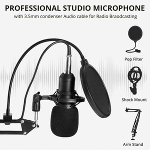 Tarjeta de Sonido Profesional A2 LIVE, Interfaz de Grabación, Mezclador con Micrófono de Escritorio para Grabación y Podcasting - Product Image 3