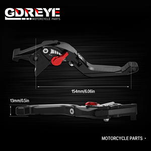 Palanca de Embrague de Freno Ajustable CNC 5D de Aluminio para Motocicleta Svartpilen <span class=keywords><strong>401</strong></span> 250 <span class=keywords><strong>VITPILEN</strong></span> <span class=keywords><strong>401</strong></span> 2018-2023, Negro/Plateado - Product Image 4