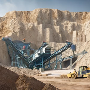 Usine de concassage de pierres de haute qualité avec broyeur à mâchoires pour la construction de routes Garantie 1 an Fabriqué en Inde - Product Image 1