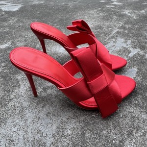 Da <span class=keywords><strong>donna</strong></span> <span class=keywords><strong>eleganti</strong></span> sandali con fiocco a punta aperta con tacco alto Design <span class=keywords><strong>Slip</strong></span>-<span class=keywords><strong>On</strong></span> per l'estate all'aperto - Product Image 3