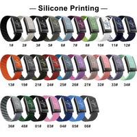 Bracelets de montre en silicone imprimés motif horloge BEEFLYPOWER pour Whoop 5.0/MG Sport, bracelets de remplacement pour hommes et femmes