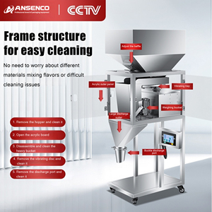 Machine de remplissage automatique quantitative pour aliments secs, riz, céréales, grains divers, noix et aliments pour animaux - Product Image 5
