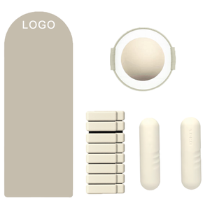 Set Portátil de 5 Piezas para <span class=keywords><strong>Pilates</strong></span>, <span class=keywords><strong>Accesorios</strong></span> de <span class=keywords><strong>Pilates</strong></span> para el Hogar, Kit de Entrenamiento de Resistencia de Yoga con Esterilla de Ejercicio Arqueada - Product Image 4
