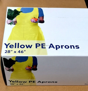 CFC Impermeable Transparente LDPE Impresión de plástico Delantales Acabado superficial en relieve Tipo de bolsa de peluquería - Product Image 5