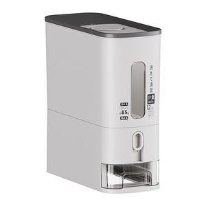 Seau à riz anti-insectes et anti-humidité avec couvercle hermétique et bec verseur, idéal pour le dropshipping Shopify – Conteneur de stockage alimentaire à fentes étroites - Product Image 1