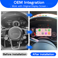 Kit d'interface de module décodeur sans fil Apple CarPlay et Android Auto pour mise à niveau de la navigation TT/TTS/TT RS pour Audi TT Mk3 8S