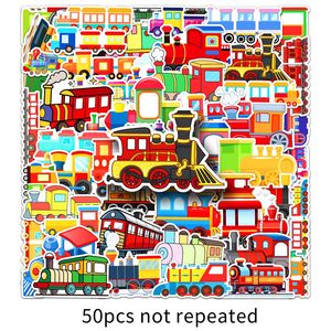 <span class=keywords><strong>50</strong></span> Pegatinas Adhesivas Pequeñas de Estilo Vintage con Diseño de Tren de Vapor para Vehículos, Diarios, Tarjetas, Decoración de Computadoras, Botellas de Agua, Venta al por Mayor - Product Image 6