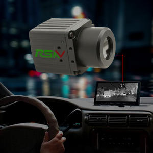 Venda quente De Longo Alcance 256*192 <span class=keywords><strong>Vox</strong></span> Sensor Veículo Montado Visão Noturna Câmera De Imagem Térmica Do Carro - Product Image 6