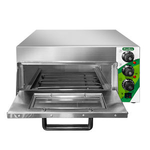 Horno Eléctrico para Pizza de Encimera EPO-1S 2000W, Horno para Pizza de Acero Inoxidable con Termostatos Dobles y Temporizador - Product Image 5