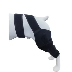 Tùy chỉnh mềm thoải mái thoáng khí <span class=keywords><strong>Neoprene</strong></span> con chó Miếng đệm đầu gối Brace bọc dây đeo cho chó chấn thương chân bị hỏng - Product Image 6
