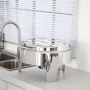 Scaldavivande di Lusso in Acciaio Inox, Nuovo Design Elegante Nero, Chafing Dish <span class=keywords><strong>per</strong></span> Buffet, <span class=keywords><strong>Catering</strong></span> e Forniture <span class=keywords><strong>per</strong></span> Ristoranti - Product Image 6