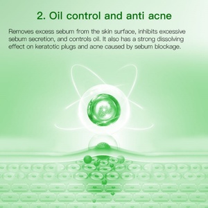 Mascarillas Faciales Hidratantes Antienvejecimiento para el Cuidado de la Piel, Calmantes para el Acné, con Ácido Salicílico, Control de Grasa, en Tabletas de Algodón - Product Image 4
