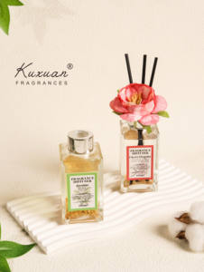 Juego de difusor de caña de gran oferta de 100ml, fragancia de lujo para aromaterapia casera, Felicidad sin olor para decoración de dormitorio y sala de estar - Product Image 4