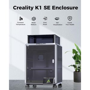 Boîtier Creality K1 SE, vue à 360 degrés, anti-poussière, température constante, accessoire d'imprimante 3D - Product Image 2