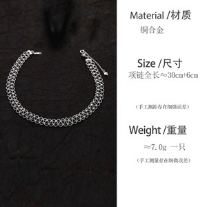 Collier ras du cou en argent 925 à motif floral, bijoux fins pour femmes, à porter tous les jours, romantique - Product Image 4