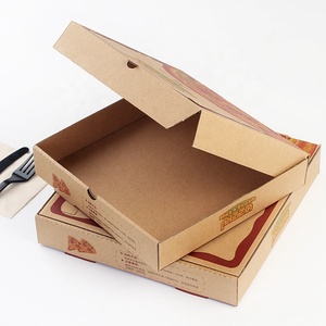 Cheap Custom Logo Printed Corrugated Pizza Boxes Factory Wholesale
