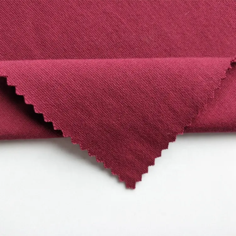 Wholesale Rayon 65%/nylon 35%/spandex 5% Roman Knitted Fabric