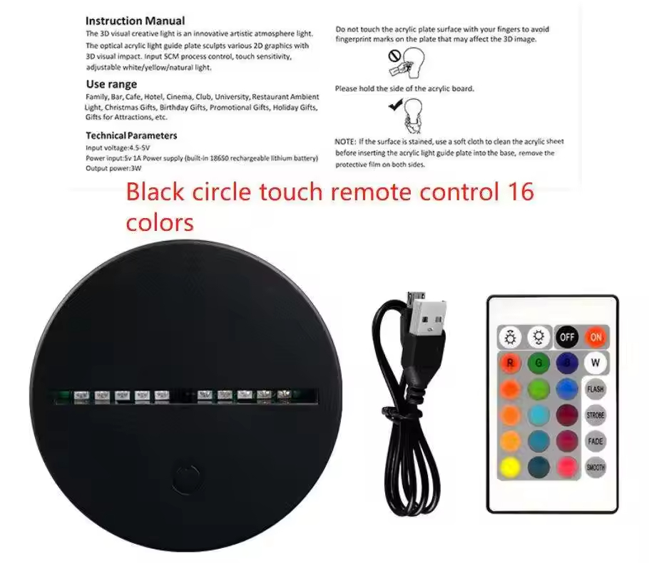 Cercle noir 16 couleurs