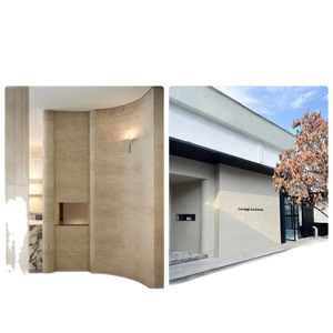 Grande dalle de porcelaine souple en pierre calcaire, panneau décoratif flexible imperméable, matériau imitation pierre PU, pour <span class=keywords><strong>mur</strong></span> <span class=keywords><strong>extérieur</strong></span> et <span class=keywords><strong>mur</strong></span> de fond - Product Image 5
